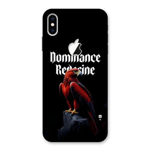 Dominance Eagle Back Case for iPhone XS Max Apple Cut