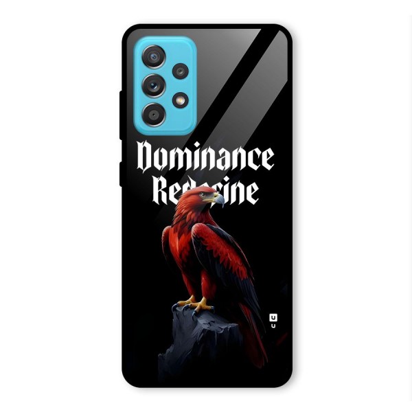 Dominance Eagle Glass Back Case for Galaxy A52