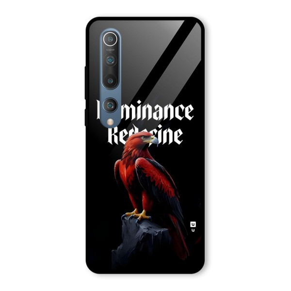 Dominance Eagle Glass Back Case for Mi 10