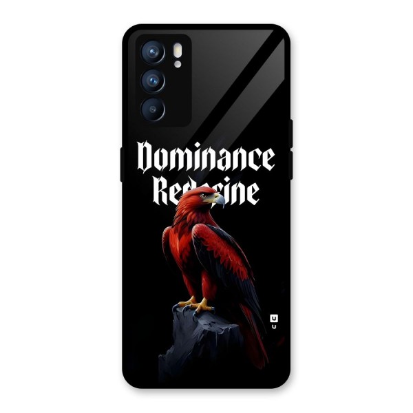 Dominance Eagle Glass Back Case for Oppo Reno6 5G