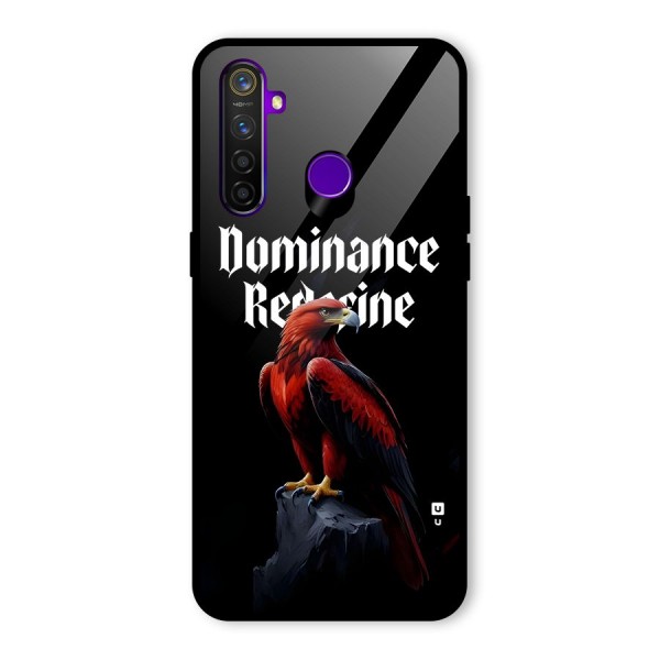 Dominance Eagle Glass Back Case for Realme 5 Pro