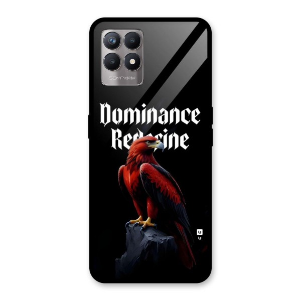 Dominance Eagle Glass Back Case for Realme 8i