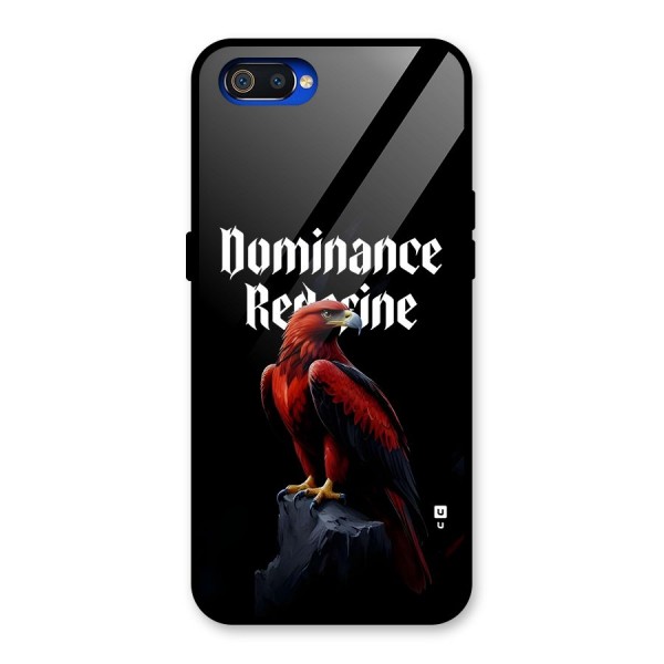Dominance Eagle Glass Back Case for Realme C2