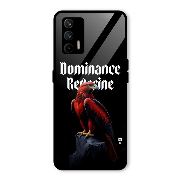 Dominance Eagle Glass Back Case for Realme X7 Max