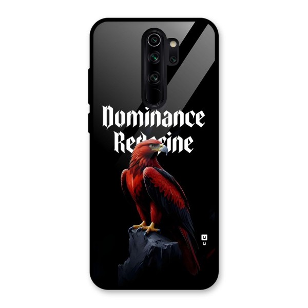 Dominance Eagle Glass Back Case for Redmi Note 8 Pro