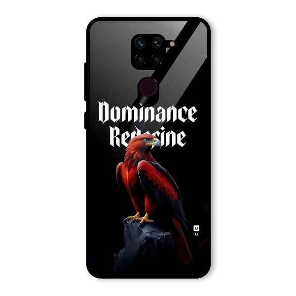 Dominance Eagle Glass Back Case for Redmi Note 9