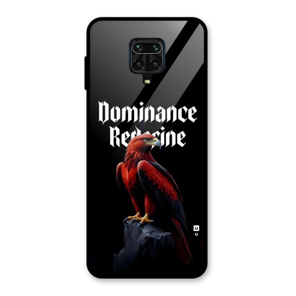 Dominance Eagle Glass Back Case for Redmi Note 9 Pro Max