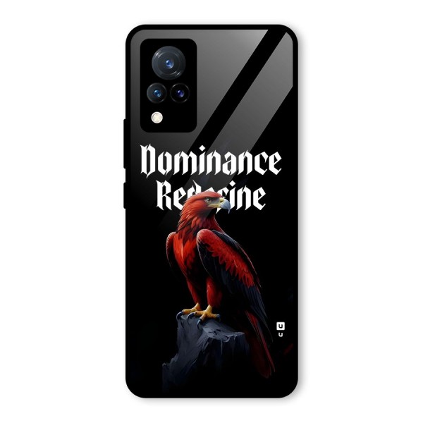 Dominance Eagle Glass Back Case for Vivo V21 5G
