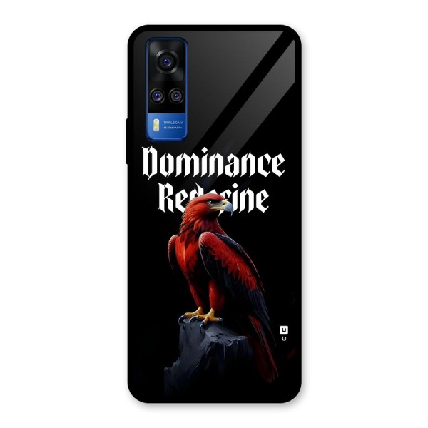 Dominance Eagle Glass Back Case for Vivo Y31