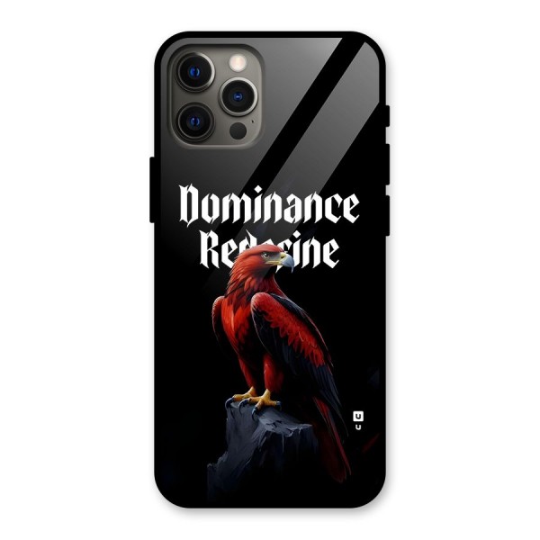 Dominance Eagle Glass Back Case for iPhone 12 Pro Max