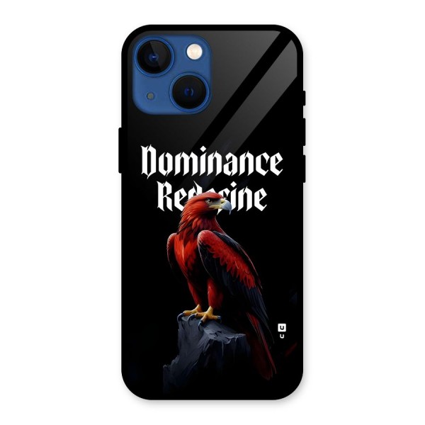 Dominance Eagle Glass Back Case for iPhone 13 Mini