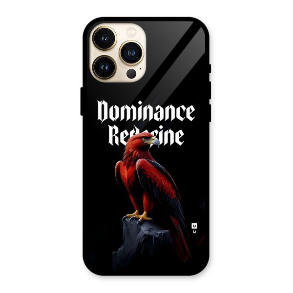 Dominance Eagle Glass Back Case for iPhone 13 Pro Max