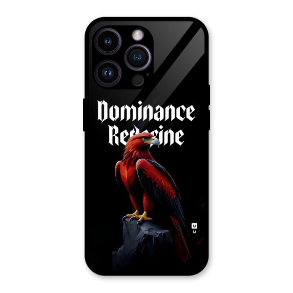 Dominance Eagle Glass Back Case for iPhone 14 Pro Max
