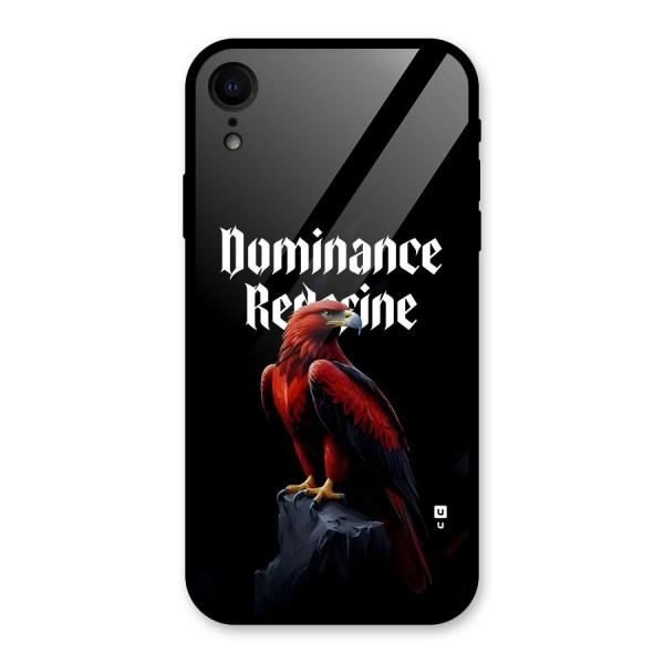 Dominance Eagle Glass Back Case for iPhone XR