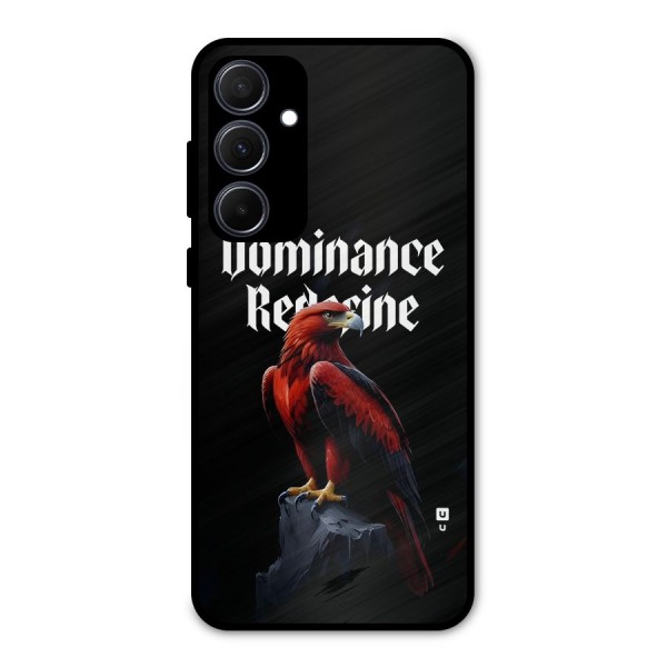Dominance Eagle Metal Back Case for Galaxy A35