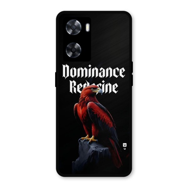 Dominance Eagle Metal Back Case for Oppo A57 2022