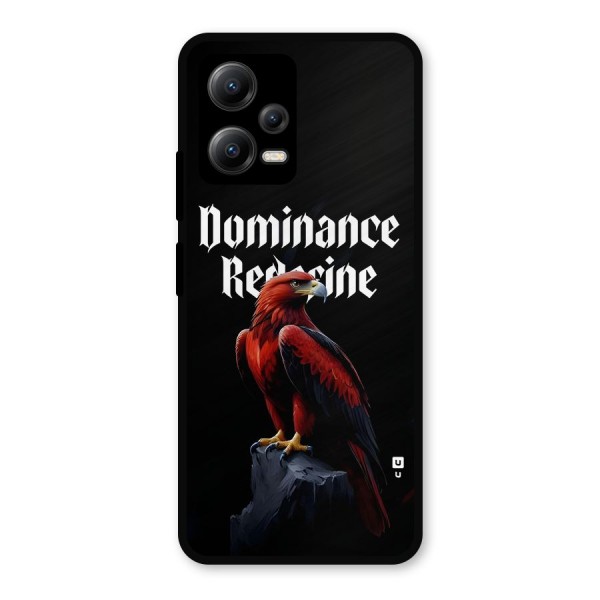 Dominance Eagle Metal Back Case for Poco X5