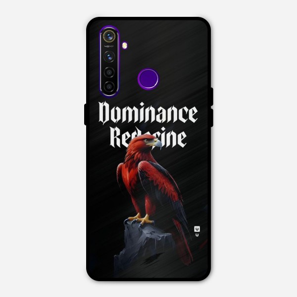Dominance Eagle Metal Back Case for Realme 5 Pro