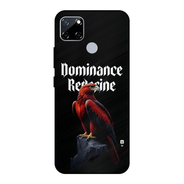 Dominance Eagle Metal Back Case for Realme Narzo 30A