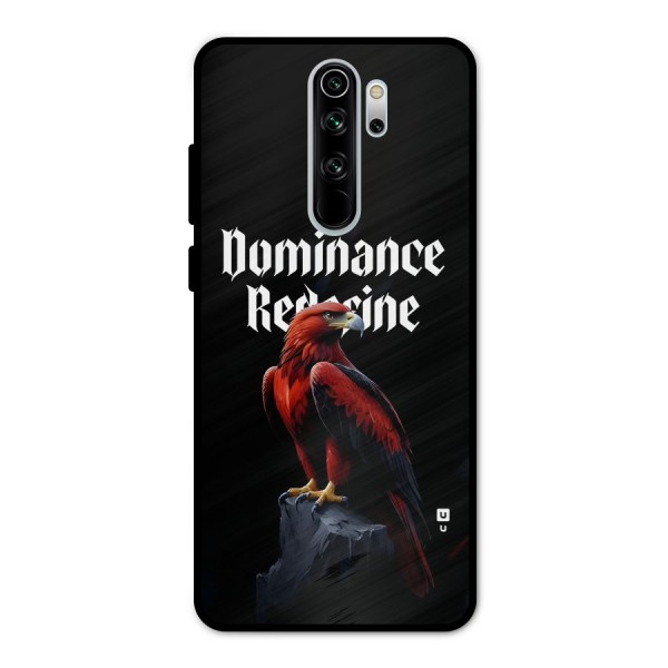 Dominance Eagle Metal Back Case for Redmi Note 8 Pro