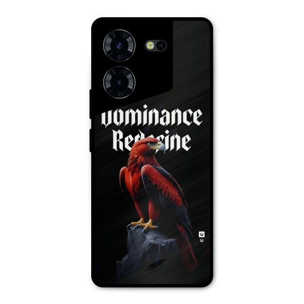 Dominance Eagle Metal Back Case for Tecno Pova 5 Pro 5G