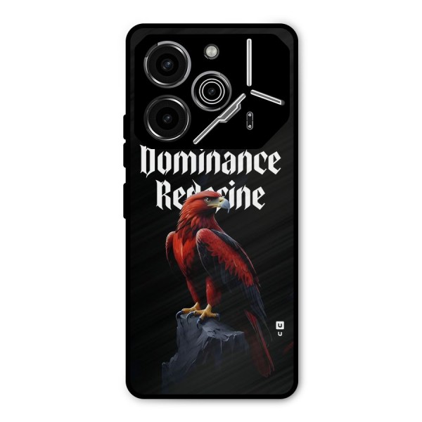 Dominance Eagle Metal Back Case for Tecno Pova 6 Pro
