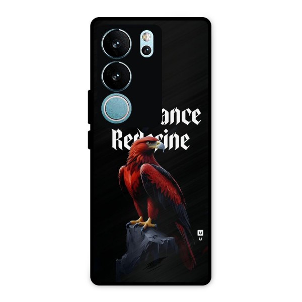 Dominance Eagle Metal Back Case for Vivo V29