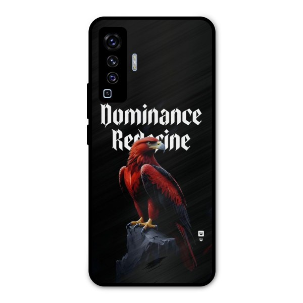 Dominance Eagle Metal Back Case for Vivo X50