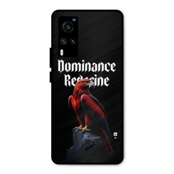 Dominance Eagle Metal Back Case for Vivo X60