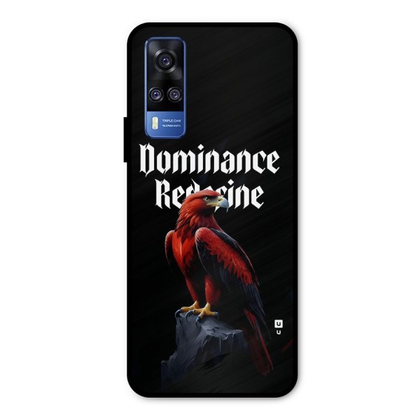 Dominance Eagle Metal Back Case for Vivo Y31