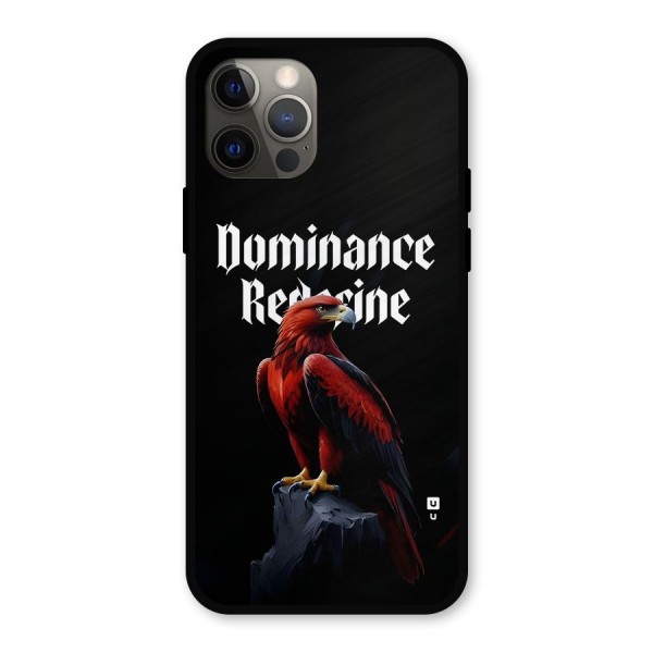 Dominance Eagle Metal Back Case for iPhone 12 Pro