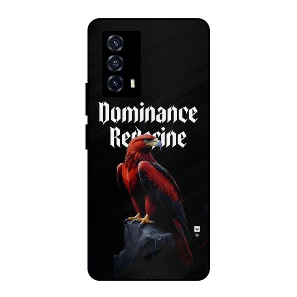 Dominance Eagle Metal Back Case for iQOO Z5