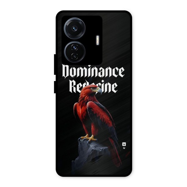 Dominance Eagle Metal Back Case for iQOO Z6