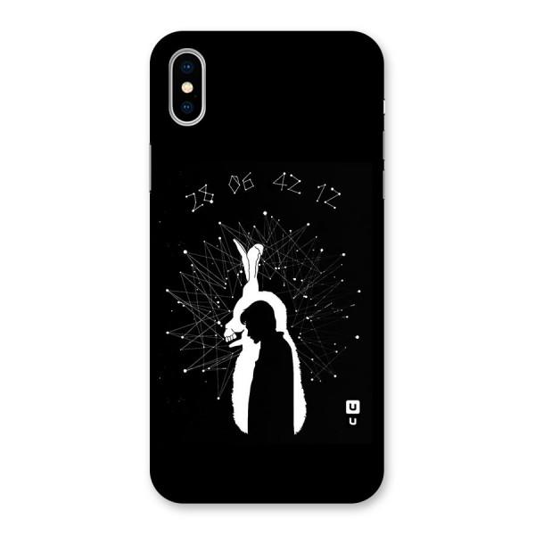 Donnie Darko Silhouette Back Case for iPhone XS