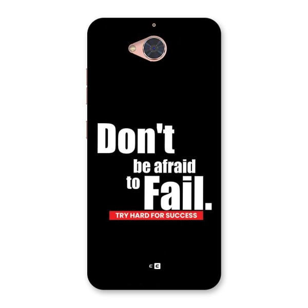 Dont Be Afriad Back Case for Gionee S6 Pro