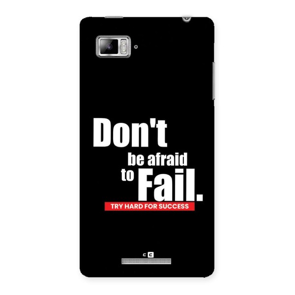 Dont Be Afriad Back Case for Lenovo Vibe Z K910