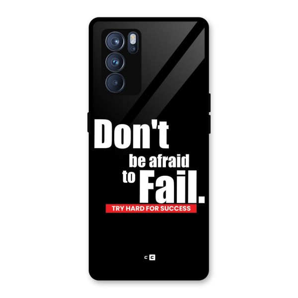 Dont Be Afriad Glass Back Case for Oppo Reno6 Pro 5G