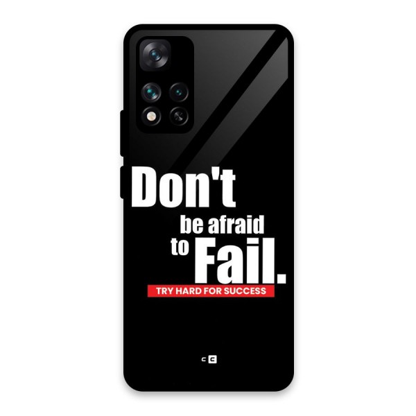 Dont Be Afriad Glass Back Case for Xiaomi 11i 5G