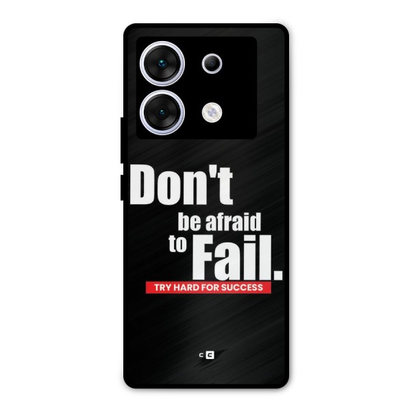 Dont Be Afriad Metal Back Case for Infinix Zero 30 5G