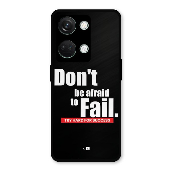Dont Be Afriad Metal Back Case for OnePlus Nord 3