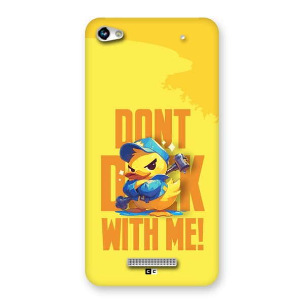Dont Duck With Me Back Case for Canvas Hue 2 A316
