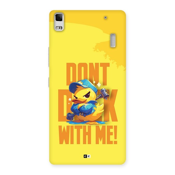 Dont Duck With Me Back Case for Lenovo K3 Note