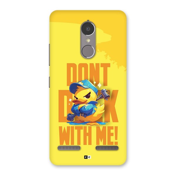 Dont Duck With Me Back Case for Lenovo K6 Power