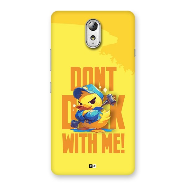 Dont Duck With Me Back Case for Lenovo Vibe P1M