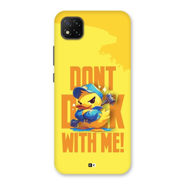 Dont Duck With Me Back Case for Poco C3