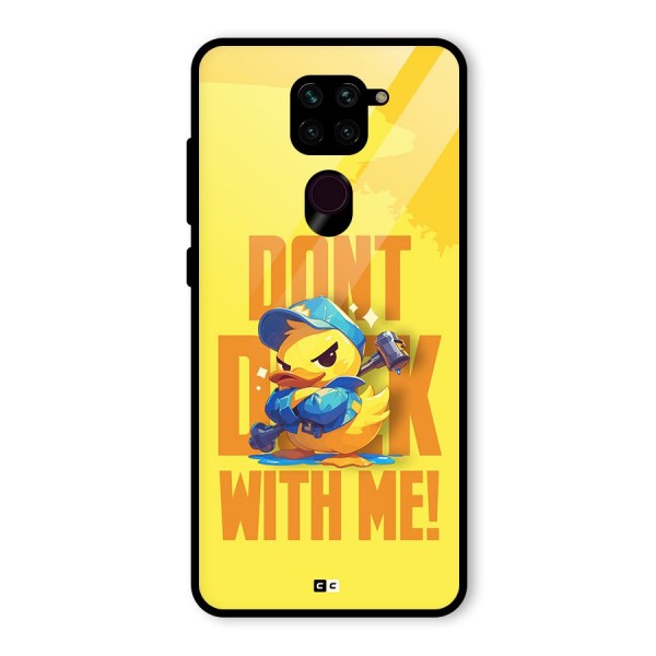 Dont Duck With Me Glass Back Case for Redmi Note 9