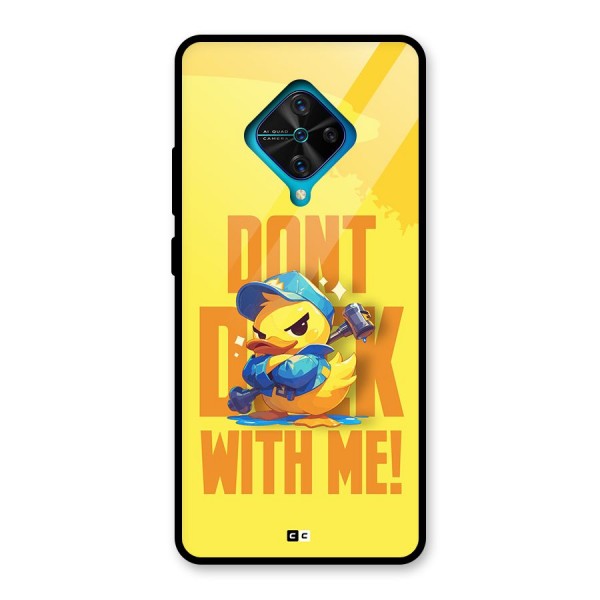 Dont Duck With Me Glass Back Case for Vivo S1 Pro