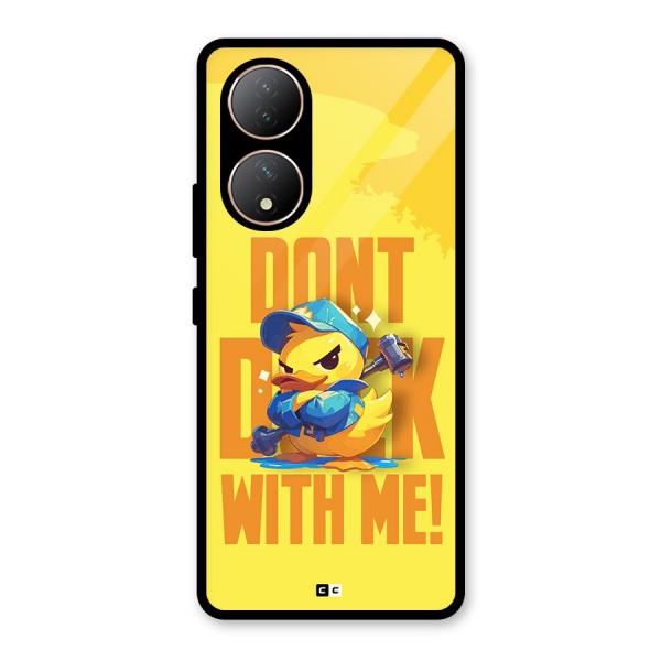 Dont Duck With Me Glass Back Case for Vivo Y100A