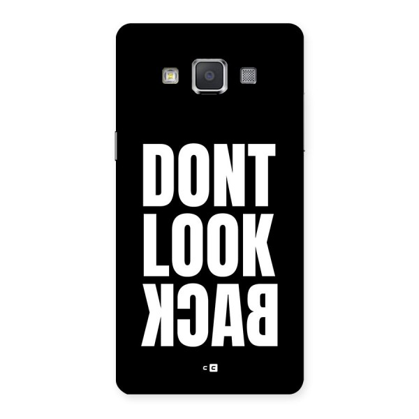 Dont Look Back Back Case for Galaxy Grand Max