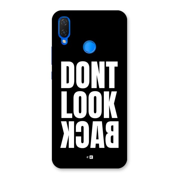 Dont Look Back Back Case for Huawei P Smart Plus